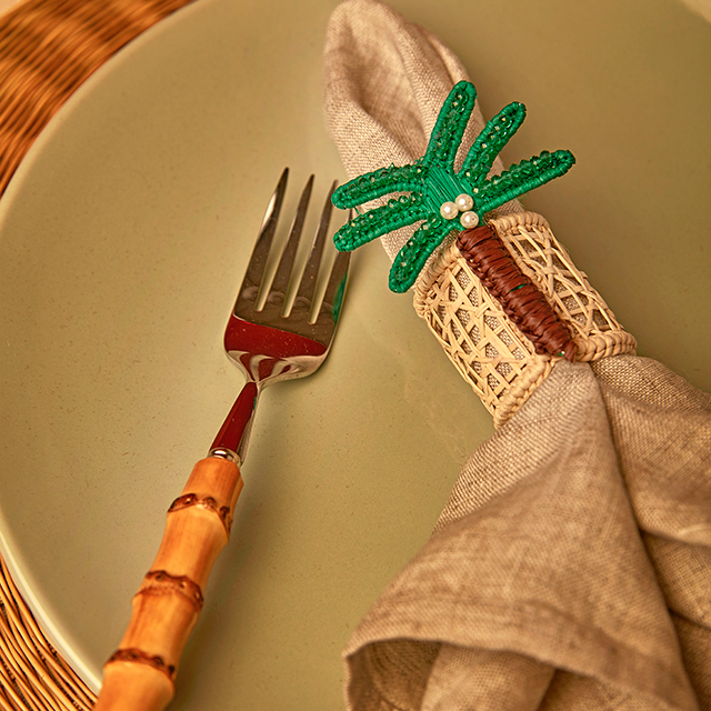 Servilletero caribe vibrante